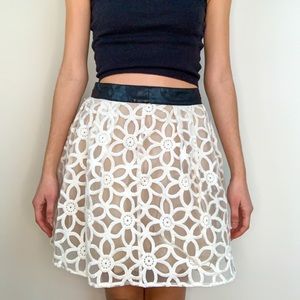 Urban Outfitters Floral Mini Skirt.